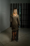 Raw Edge Dress